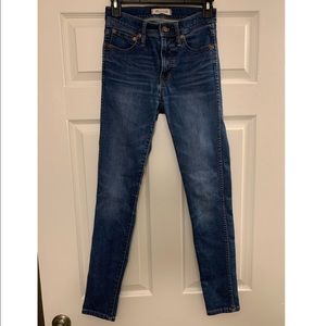 Madewell 9 inch high-rise skinny jeans